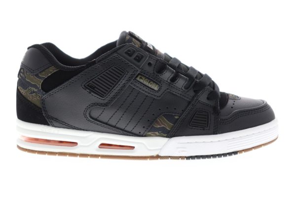 Globe Sabre GBSABR Mens Black Low Top Lace Up Skate Sneakers Shoes Cheap