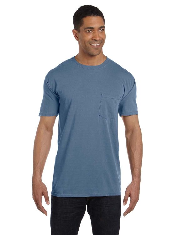 Comfort Colors Garment-Dyed Pocket T-Shirt | Blue Jean Online now