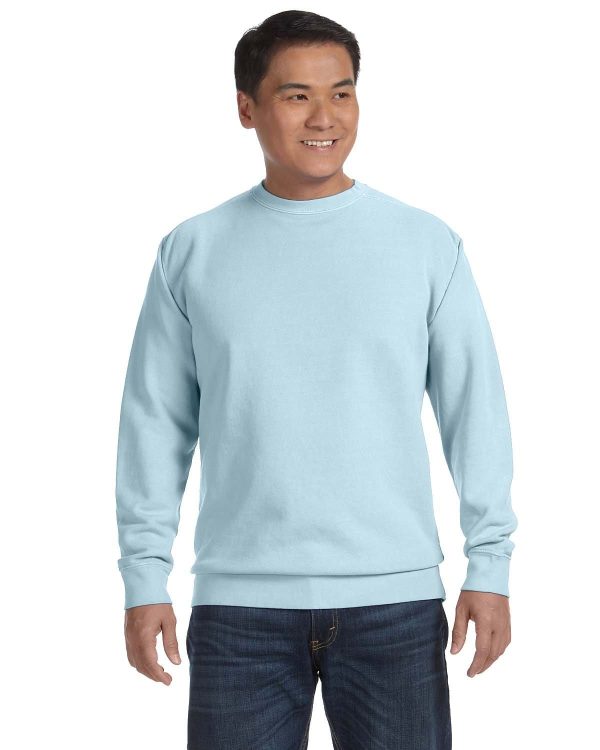 Comfort Colors Garment-Dyed Crewneck Sweatshirt | Chambray Online Hot Sale
