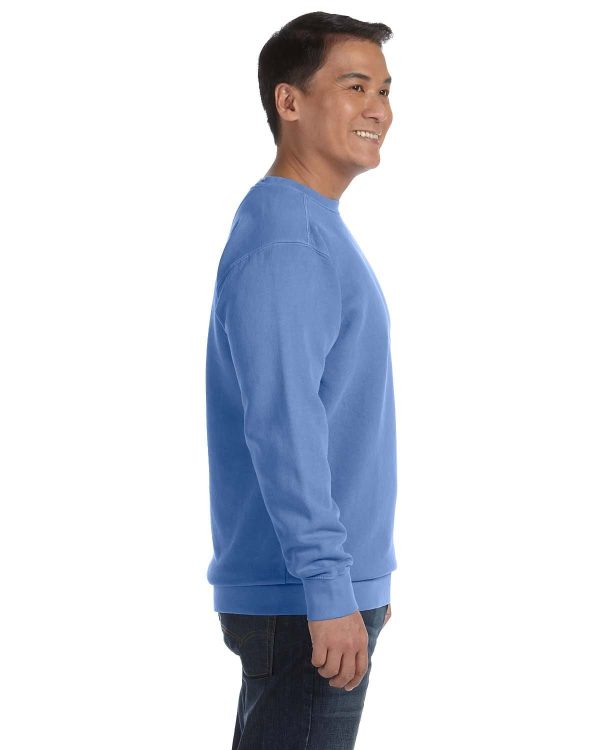Comfort Colors Garment-Dyed Crewneck Sweatshirt | Flo Blue Online now - Image 3