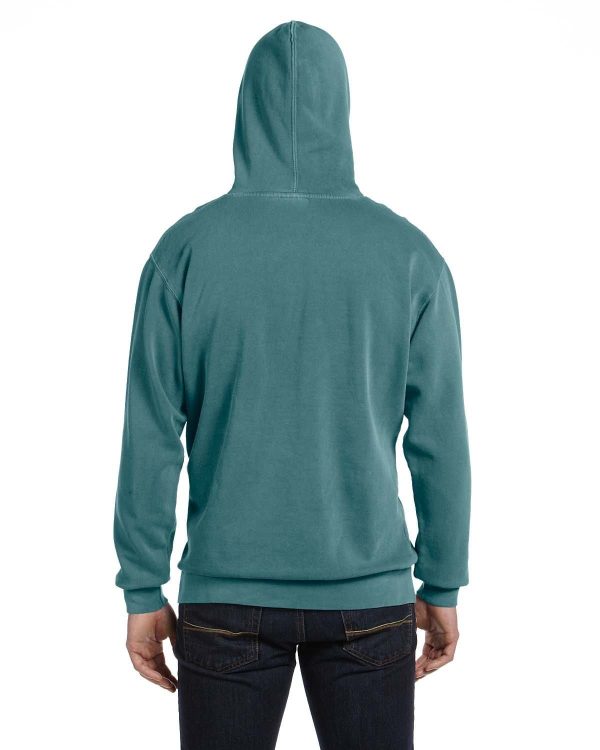 Comfort Colors Pullover Hoodie | Blue Spruce For Cheap - Image 2