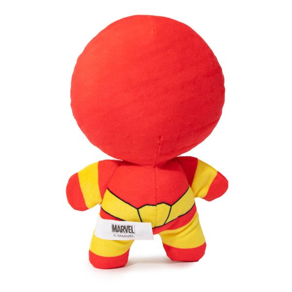 Dog Toy Squeaky Plush - Kawaii Iron Man Standing Pose Sale - Image 3