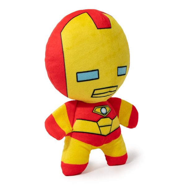 Dog Toy Squeaky Plush - Kawaii Iron Man Standing Pose Sale - Image 2